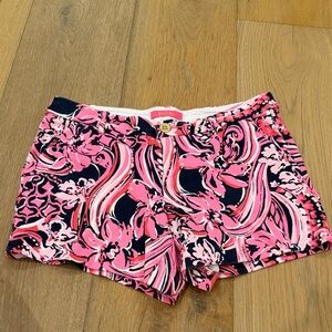 Lilly Pulitzer Pink and Navy Shorts